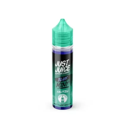 Just Juice Mint Range Blue Mint Saltfill Shortfill 40ml E-Liquid