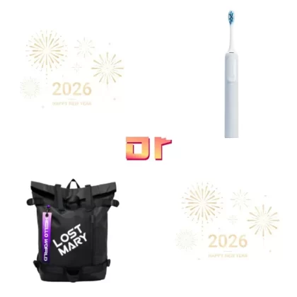 Xiaomi Oscillation Electric Toothbrush / LostMary Functional Backpack