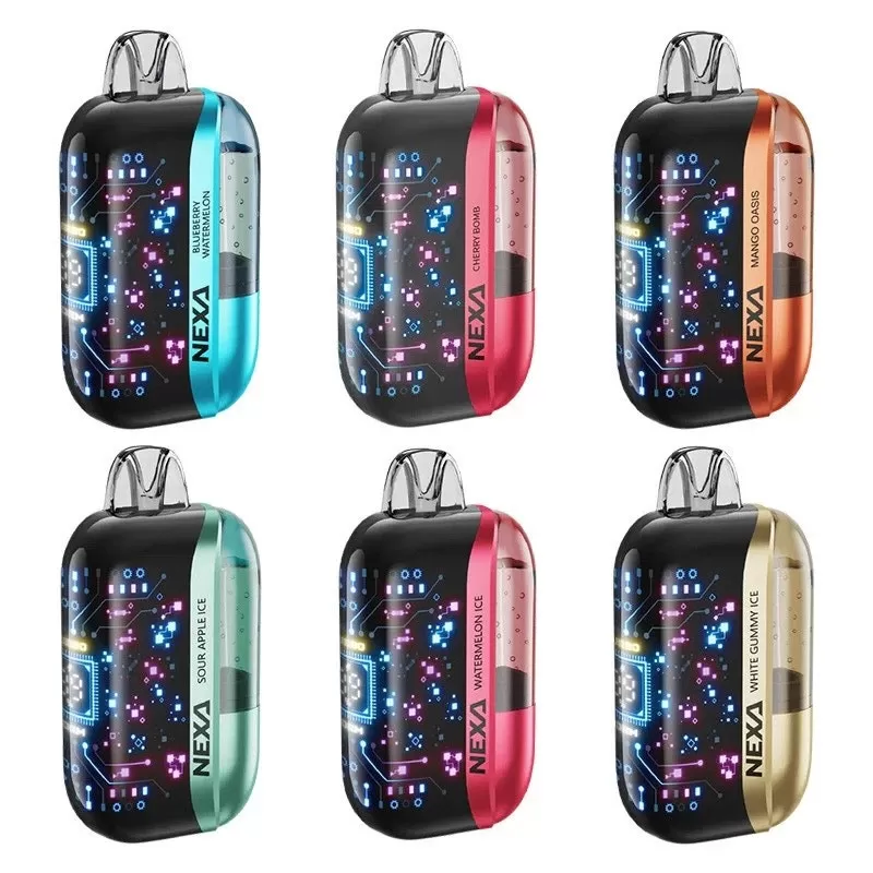 NEXA Ultra 2 50K Disposable Vape - Georgia Peach Ice, Blueberry Watermelon