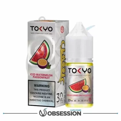 Classic Series Iced Watermelon Passion Fruit Salt By Tokyo | 30ml