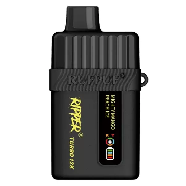 RIPPER TURBO 12K Disposable Vape – Mighty Mango Peach Ice