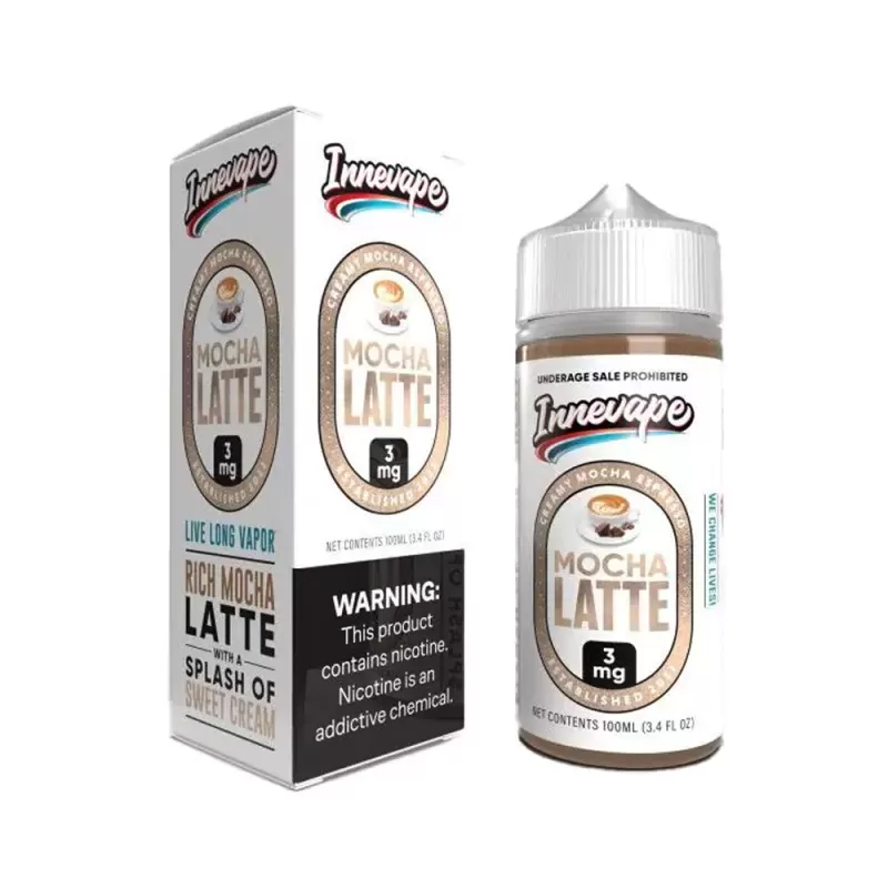 Innevape - Mocha Latte - 100ML E-Liquid - 0MG