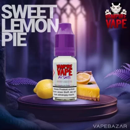 Vampire Vape Nic Salts – Sweet Lemon Pie - Vapebazar