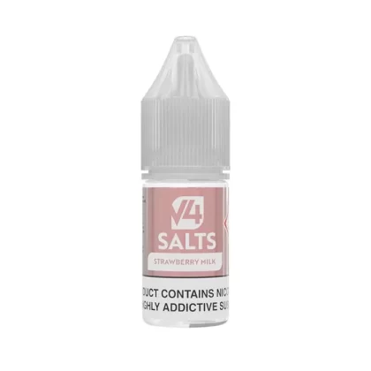 V4 Vapour Strawberry Milk 10ml Nic Salt E-Liquid