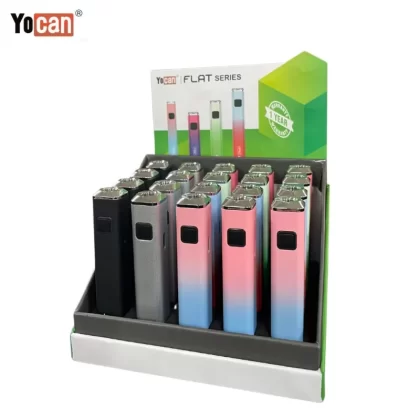 yocan flat 510 battery bulk 20x pack