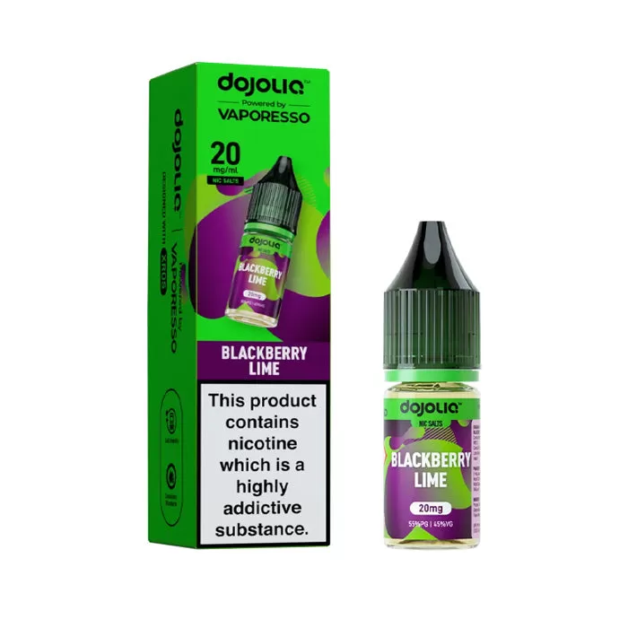 Blackberry Lime Nic Salt E-Liquid by Vaporesso Dojoliq