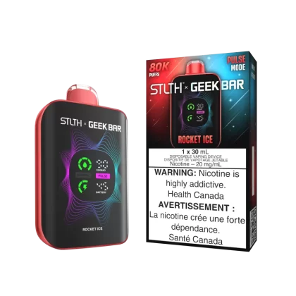 STLTH X GEEK BAR - Rocket Ice - 20 mg/mL (wholeseller) (SK) - Excise FED (BA4AF9)