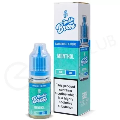Menthol Nic Salt E-Liquid by Double Brew - Ecigpremium