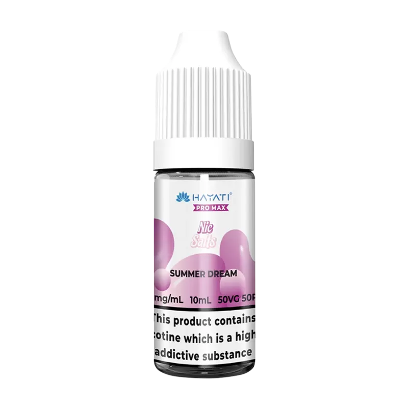 Summer Dream Nic Salt by Hayati Pro Max 10ml - 20mg - Vape Product (C690BB)