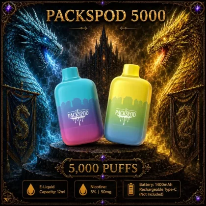 Packspod 5000 - Blueberry Cereal Donut Milk (BLK Series)