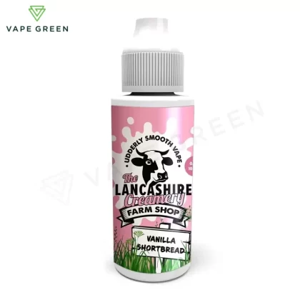 Vanilla Shortbread Shortfill E-Liquid by the Lancashire Creamery Farm Shop 100ml
