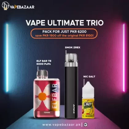 Elf Bar, Smok Zrex & Nic Salt – Only PKR 6,200 🔥 | 📢 Limited Time Offer