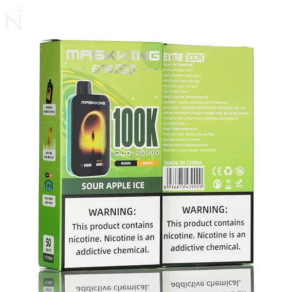 Maskking - Extre 100K Disposable - Grape Slush - Image 3
