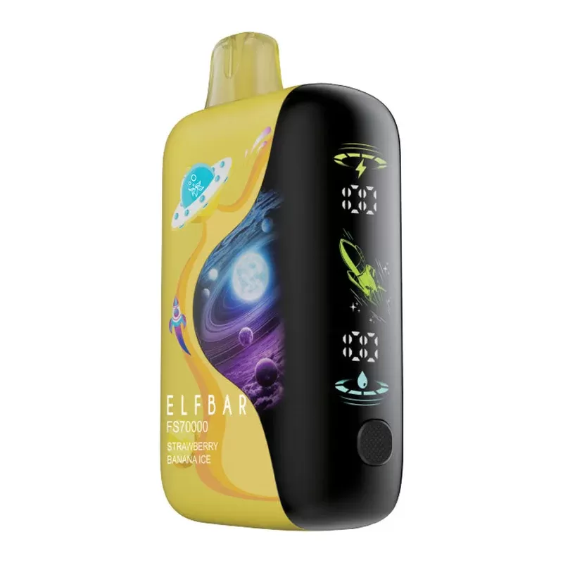 Elf Bar FS70K Disposable Vape Device – Strawberry Banana Ice 20ml