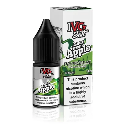 Sour Green Apple Nic Salt by IVG