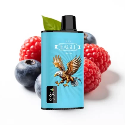 JNR EAGLE Smart 23000 Puffs Desechable – Arándano Frambuesa Ácida, Pantalla Digital, 1.0ohm, 750mAh