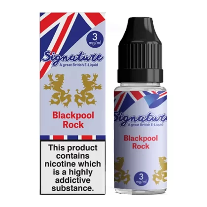 Blackpool Rock - Signature E Liquid 10ml - 6mg