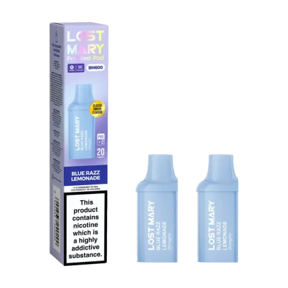 Blue Razz Lemonade Lost Mary BM600 Pods - Ecigwizard