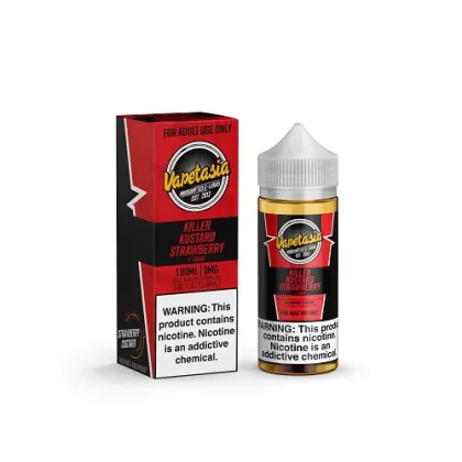 Vapetasia Killer Kustard Strawberry 100ml Vape Juice - Vape Product, Vape Product