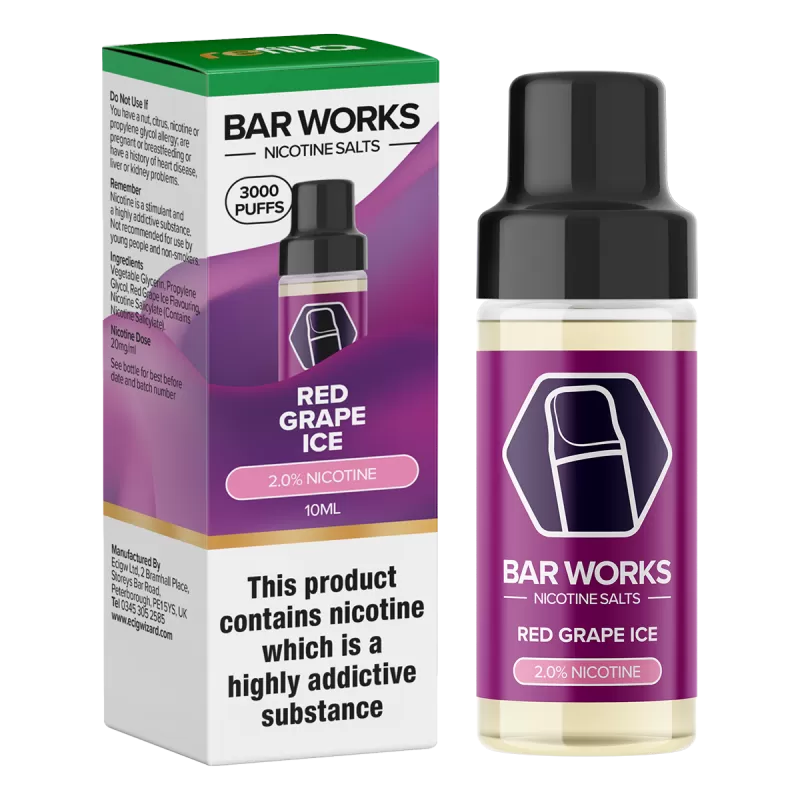 Red Grape Ice Nic Salt by Refilla - 20mg - Image 2