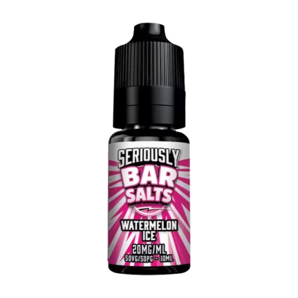 Watermelon Ice Nic Salt by Seriously Bar Salts - 10mg - Vape Product (B82BF7)