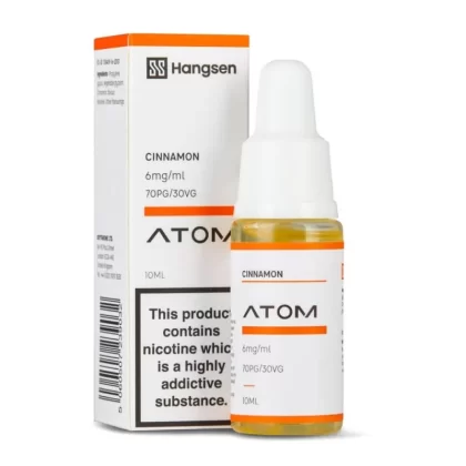 Cinnamon E-Liquid Atom Series by Hangsen (10ml) - Vapekit Co