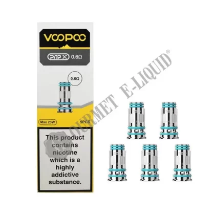 VooPoo PnP-X Replacement Coils - Resistance#0.15 Ohm>0.2 Ohm>0.3 Ohm>0.6 Ohm