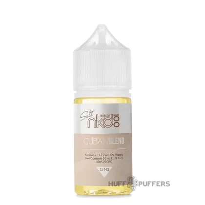 NKD 100 Salt Tobacco – Cuban Blend 30mL - Vape Product, Vape Product (88FECD)
