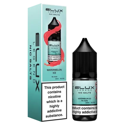 ELUX WATERMELON ICE Nic Salt (10pk) 5mg 10mg 20mg Vape Juice Liquid