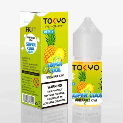 Tokyo Super Cool Pineapple Kiwi 30ml (35/50/60mg) - Vape Product, Vape Product