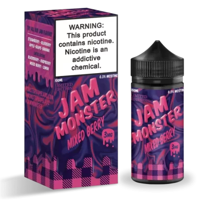Jam Monster Mixed Berry 100ml Vape Juice - Eightvape