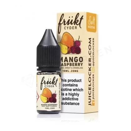 MANGO RASPBERRY NICOTINE SALT BY FRUKT CYDER