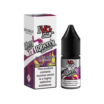 Riberry Lemonade IVG Nic Salt e Liquid 10ml – TPD - Vapestorm Co