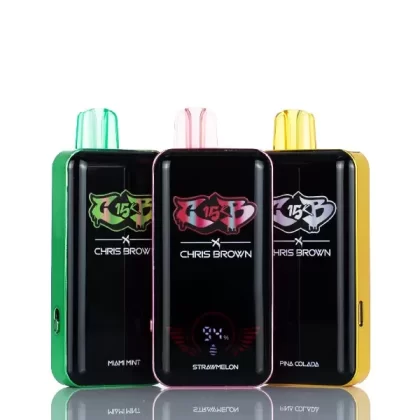 Chris Brown CB15K 15000 Puffs Disposable Vape - 15ML - Blue Slurpie