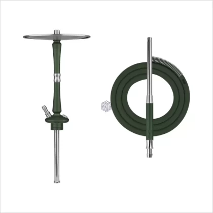 Shisha Hoob GO British Racing Green Stainless Steel - Uszczelka; Dyfuzor, Talerzyk