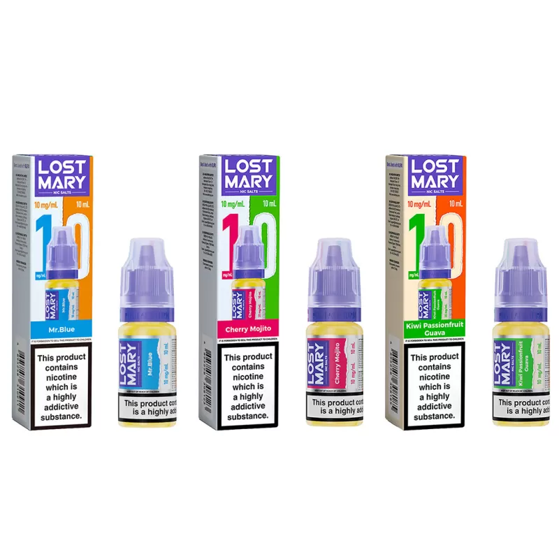 Lost Mary Nic Salt E-liquid 10mg - Pineapple Ice