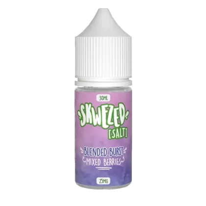 Blended Burst (Mixed Berries) by Skwezed Salt Series E-Liquid 30mL (Salt Nic)