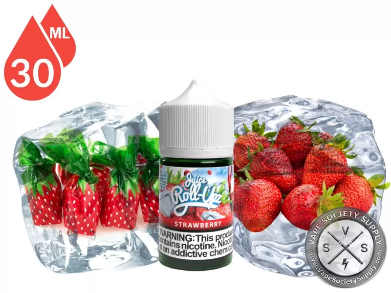 Strawberry Ice by Juice Roll Upz Salts 30ml
