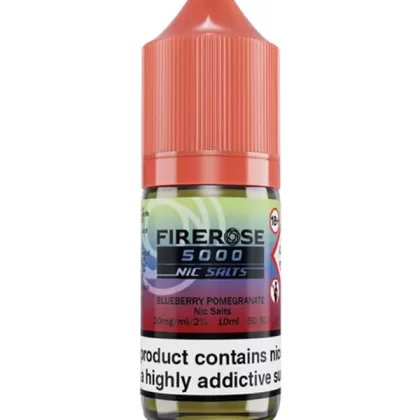 Blueberry Pomegranate Elux Firerose 5000 Nic Salt E-Liquid - 20mg