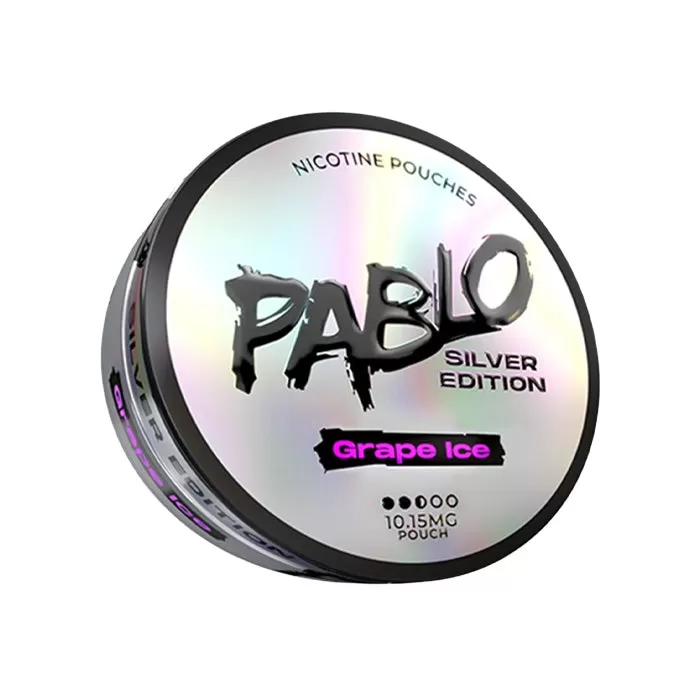 Pablo Grape Ice Silver Edition Nicotine Pouches