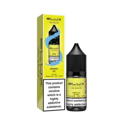 Banana Ice Nic Salt E liquid by Elux Legend