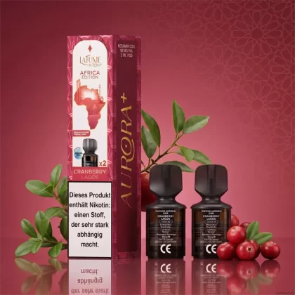 La Fume Aurora Podsystem – Cranberry Lagos 2er Pack - La Fume / Cranberry / 20mg/ml