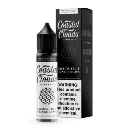 Coastal Clouds Blood Passion Fruit Orange Guava Vape e-Liquid 60mL - Vape Product, Vape Product