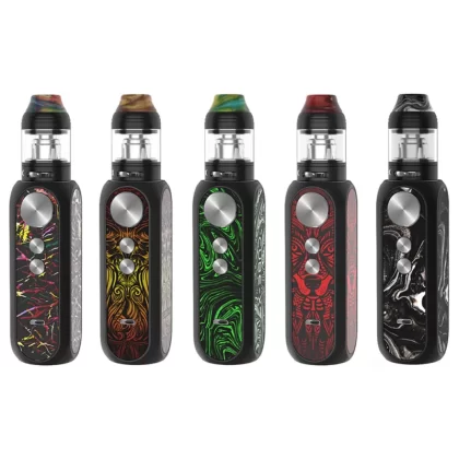 OBS Cube X 80W VW Kit with 4-2ml Cube X Mesh Tank - Gunmetal