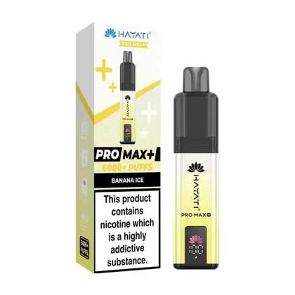 Hayati Banana Ice Pro Max+ 6000 Prefilled Vape Kit