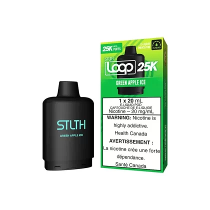 STLTH Loop 25K – Green Apple Ice