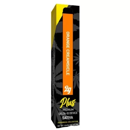 Delta Extrax Delta 10 Vape – 2000mg - Strain#Orange Creamsicle>Green Cush