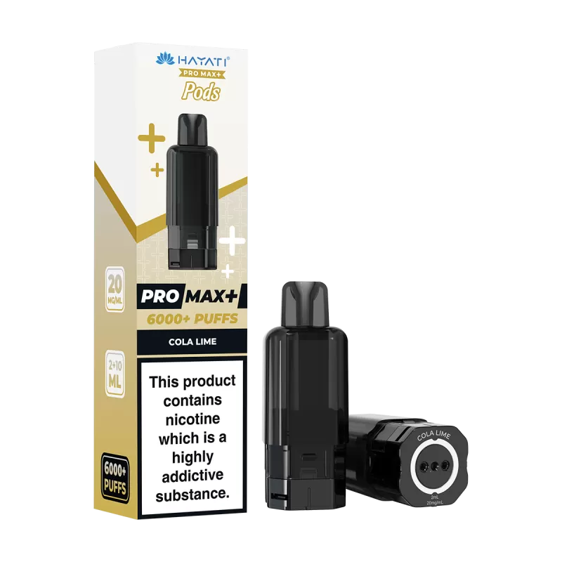 Cola Lime Hayati Pro Max+ Refill Pack - Ecigwizard