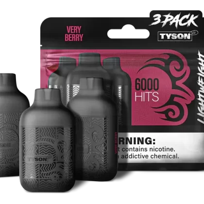 VERY BERRY TYSON 2.0 VAPE Lightweight 3 Pack