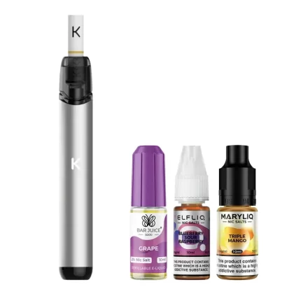 KIWI Vape Pen Fruity Bundle - Colour#Nimbus Cloud (2EF956)